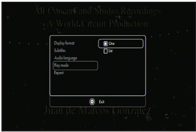 LACIE LACINEMA BLACK PLAY - Play mode [Mode lecture] - 1