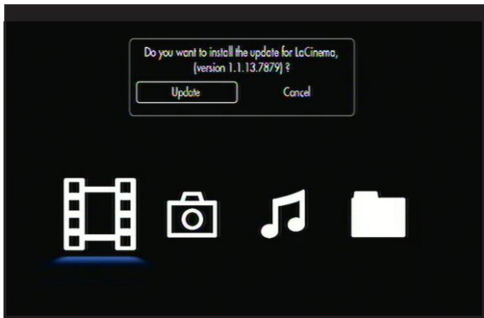 LACIE LACINEMA BLACK PLAY - Pourmettreàjourlemicrologiciel: - 1