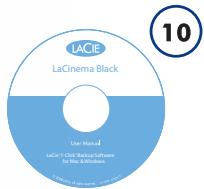 LACIE LACINEMA BLACK PLAY - Langues prises en charge - 10
