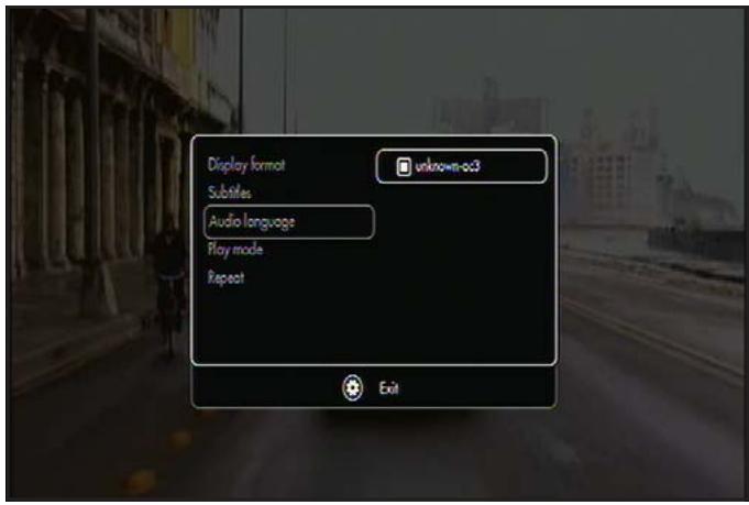 LACIE LACINEMA BLACK PLAY - Audio Languages [Langues audio] - 1