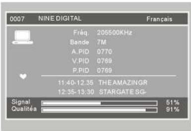 NESX NE-1917 - LISTEDES PROGRAMMES FAVORIS - 1