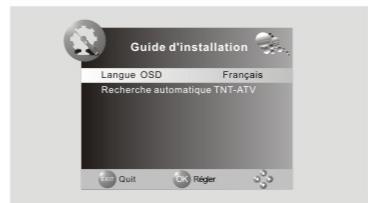 NESX NE-2210 - RECHERCHE DES CHAINES - 1
