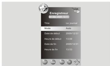 NESX NE-2210 - ENREGISTREMENT PROGRAMME MANUEL - 1