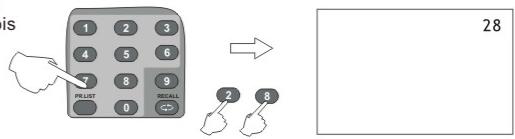 NESX NE-2210 - SELECTION DES PROGRAMMES - 2