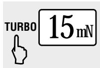NOIROT MONO-BAIN - - Arrêt de la fonction «TURBO - 4