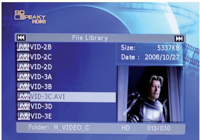 DANE-ELEC SO SPEAKY HDMI - Attention : avant d'insérer une carte mémoire, veillez à interrompre la lecture ! - 3