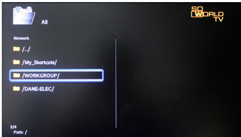 DANE-ELEC SO WORLD TV - Partage de fichiers sous windows 7 : - 17