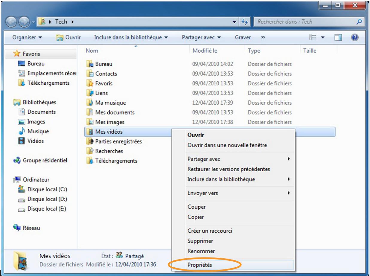 DANE-ELEC SO WORLD TV - Partage de fichiers sous windows 7 : - 1