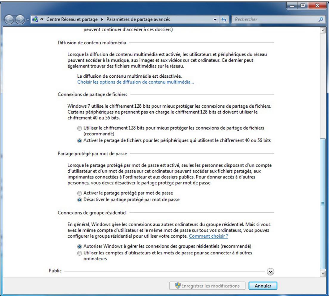 DANE-ELEC SO WORLD TV - Partage de fichiers sous windows 7 : - 14