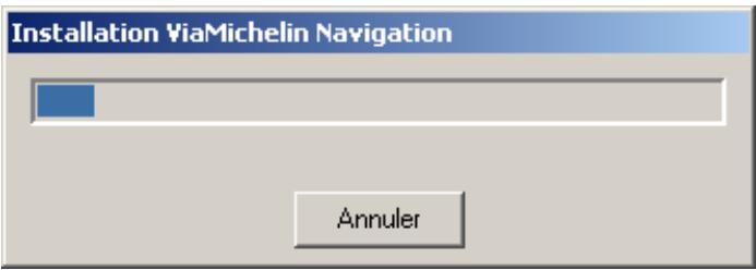 VIAMICHELIN NAVIGATION 2006 POUR PDA - Installation sur PDA de type pocket PC® - 3