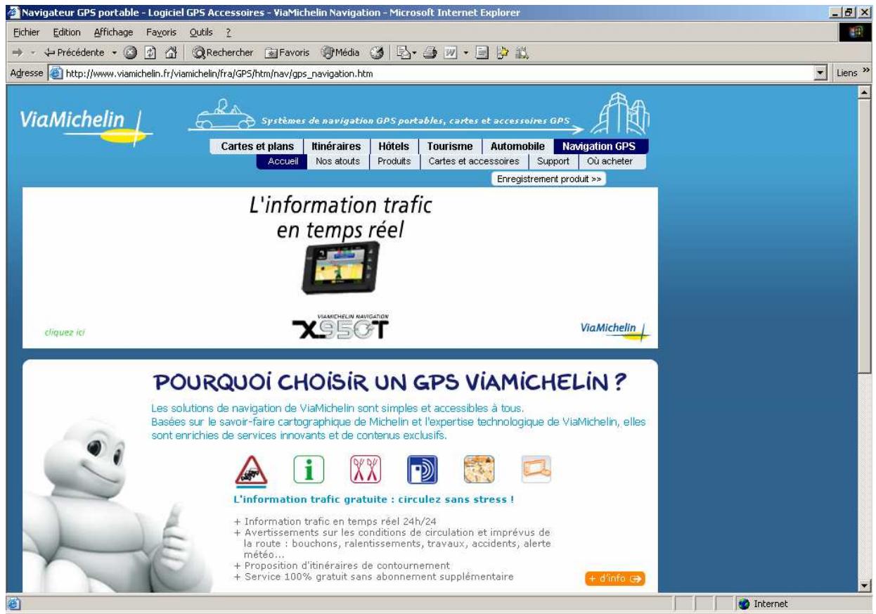 VIAMICHELIN NAVIGATION 2006 POUR PDA - Installation sur PDA de type pocket PC® - 6