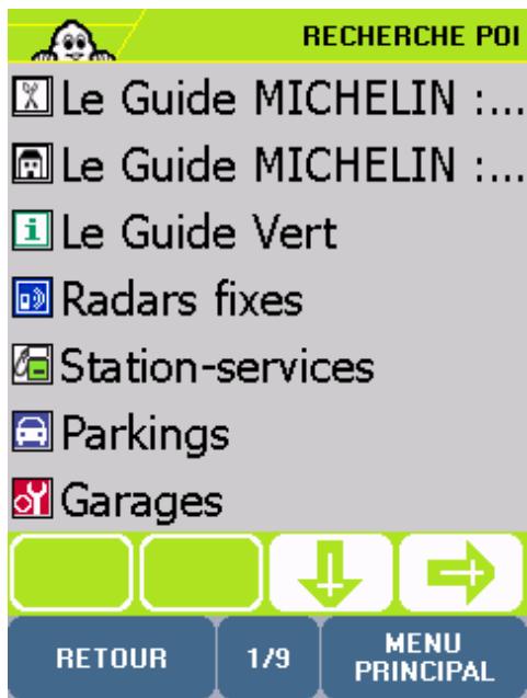 VIAMICHELIN NAVIGATION 2006 POUR PDA - POI - 1