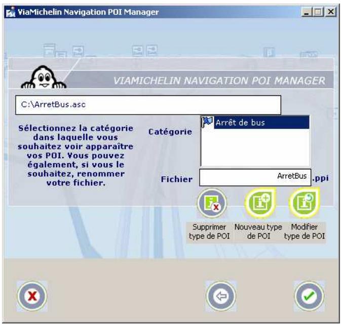 VIAMICHELIN NAVIGATION 2006 POUR PDA - Nouveau type de POI - 2