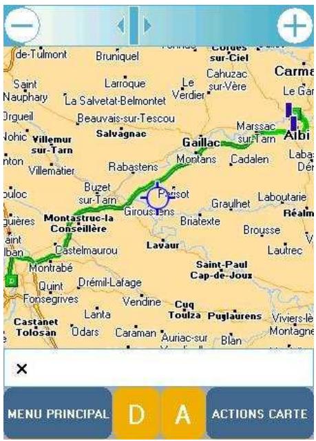 VIAMICHELIN NAVIGATION 2006 POUR PDA - Centrer - 2
