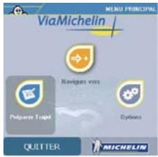 VIAMICHELIN NAVIGATION 3 POUR PDA - ViaMichelin Navigation : préparer un trajet - 1