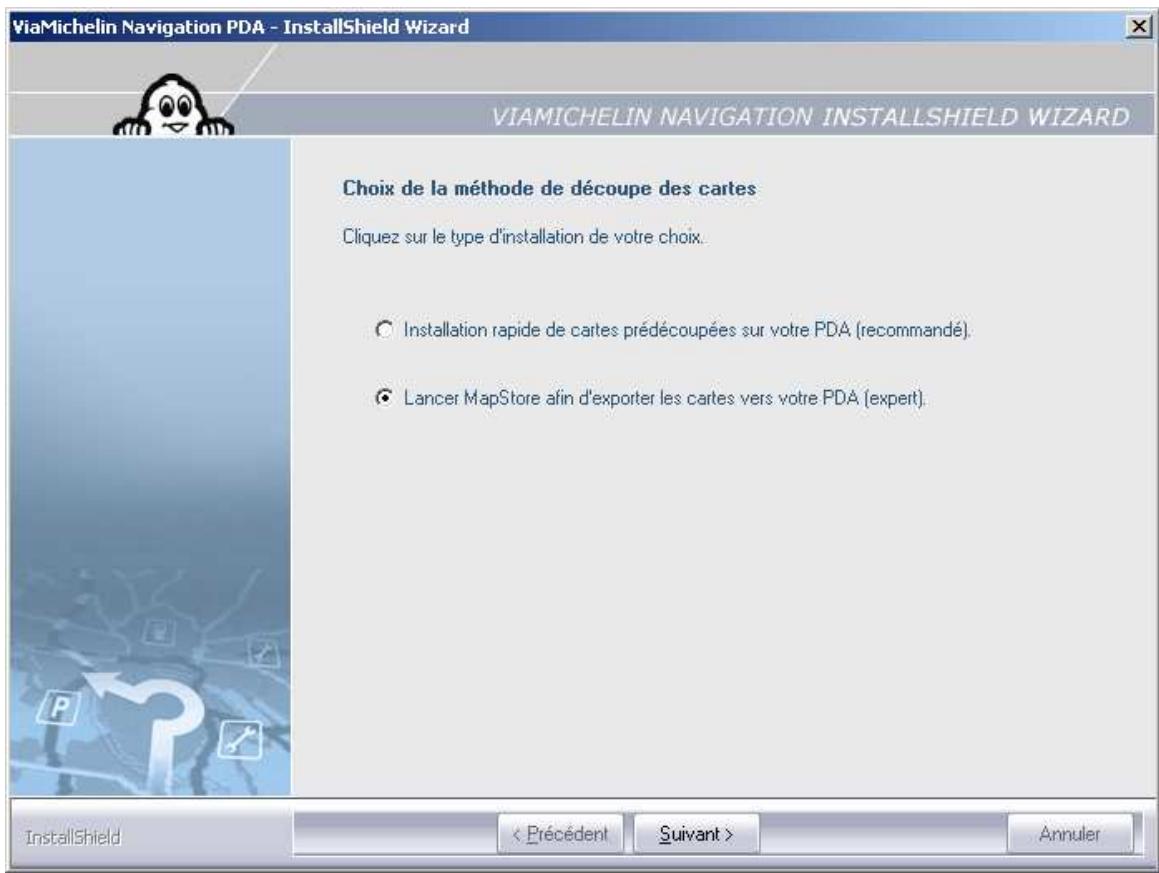 VIAMICHELIN VMN V5 - Installation sur PDA de type Pocket PC® - 10