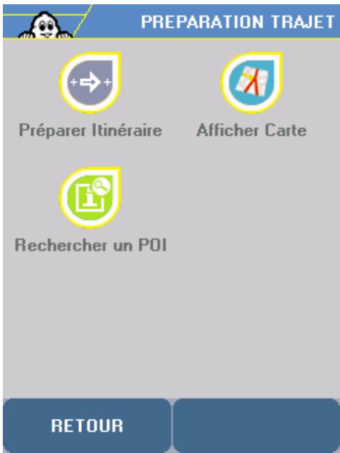 VIAMICHELIN VMN V5 - Préparer Trajet - 1