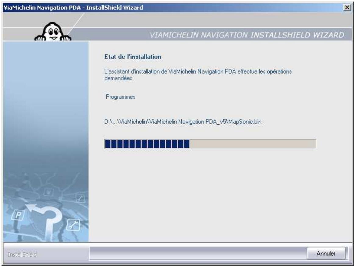 VIAMICHELIN VMN V5 - Installation du DVD-ROM - 8