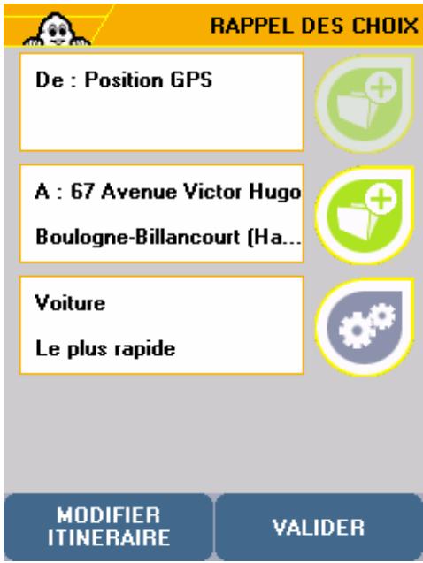 VIAMICHELIN VMN V5 - Centrer sur rue - 1