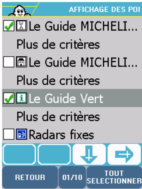VIAMICHELIN VMN V5 - Afficher les POI - 1