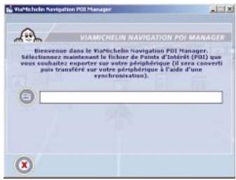 VIAMICHELIN X-950T - Intégrer des fichiers « *. poi - 1
