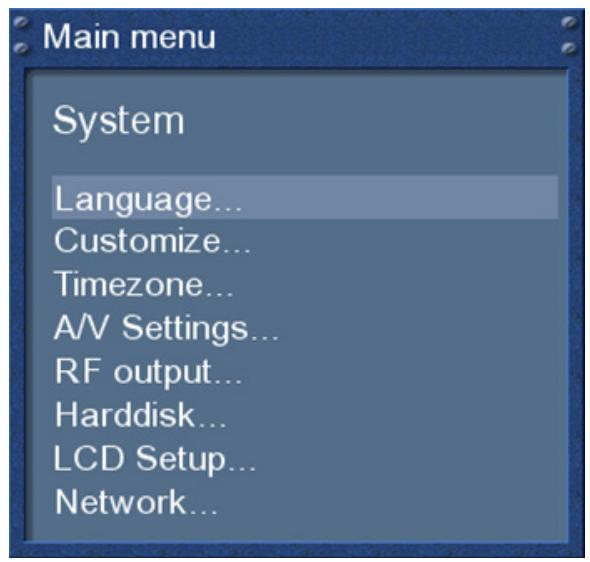 DREAM MULTIMEDIA DM 7025 - Langue - 2