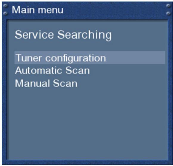 DREAM MULTIMEDIA DM 7025 - Configuration Tuner DVB-S - 2
