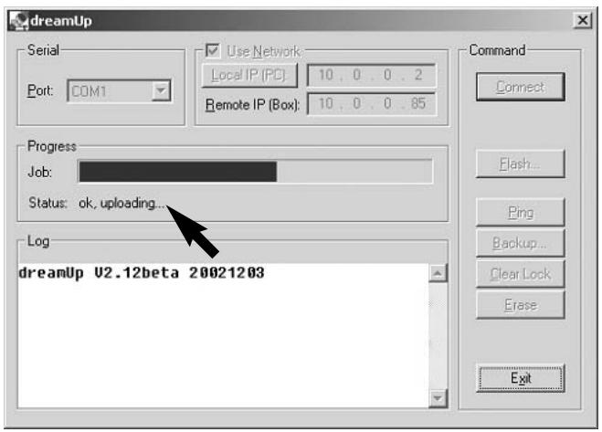 DREAM MULTIMEDIA DREAMBOX DM7000-S - DreamUp - Etablissement de la liaison - 2