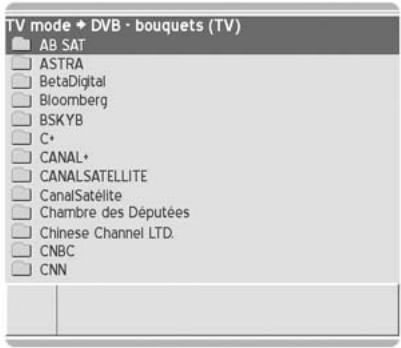 DREAM MULTIMEDIA DREAMBOX DM7000-S - Listes des canaux - 3