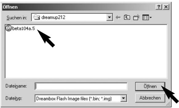 DREAM MULTIMEDIA DREAMBOX DM7000-S - DreamUp – Actualisation du logiciel d'exploitation - 1