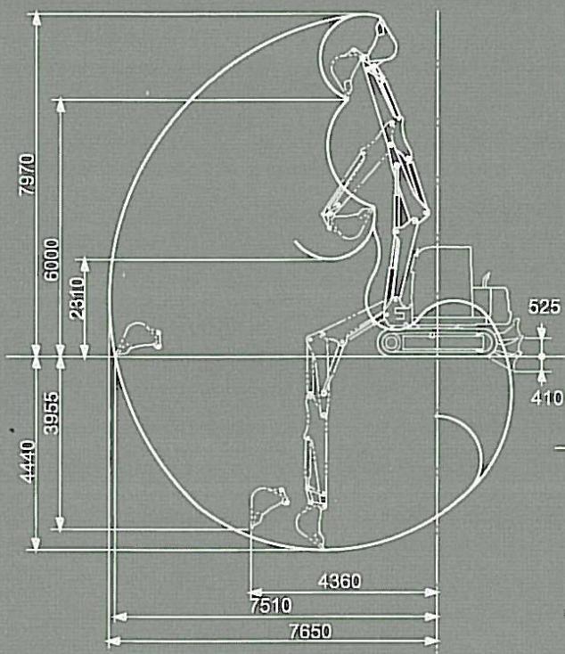 TAKEUCHI TB 175 - Dimensions - 1
