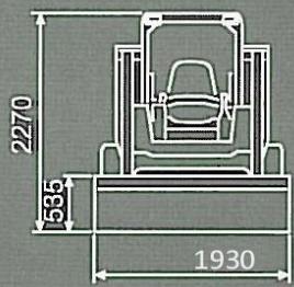 TAKEUCHI TL 240 - Dimensions - 2