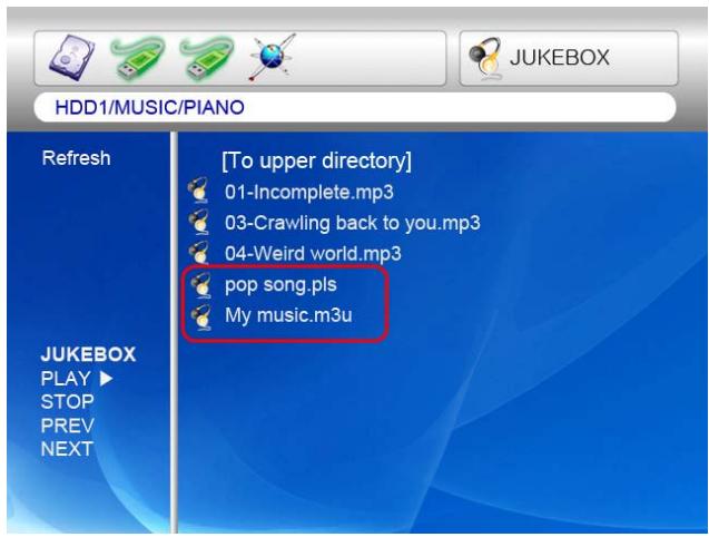 WE DIGITAL BLACK BOX HD DVI - Prise en charge des fichiers M3U et PLS - 1