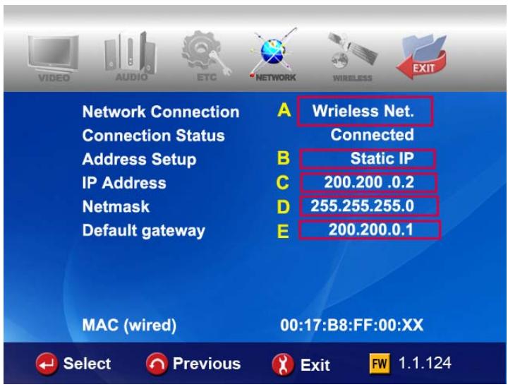 WE DIGITAL BLACK BOX HD DVI - Paramètres du réseau sans-fil du blackbox - 1