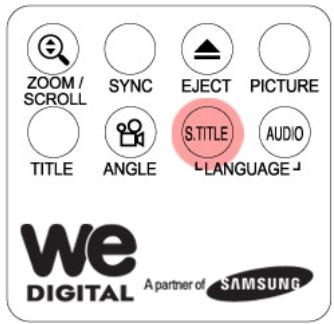WE DIGITAL BLACK BOX HD DVI - Sélection de la langue de plusieurs sous-titrages - 1