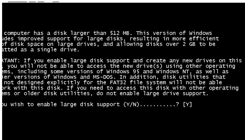 WE DIGITAL - Comment effectuer une partition et formater le DISQUE DUR sous Windows98SE/Me - 1