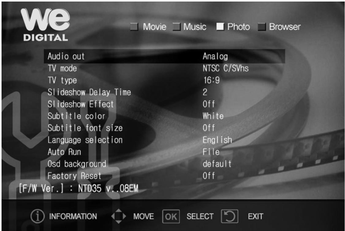 WE DIGITAL - Icône Réglage : - 1