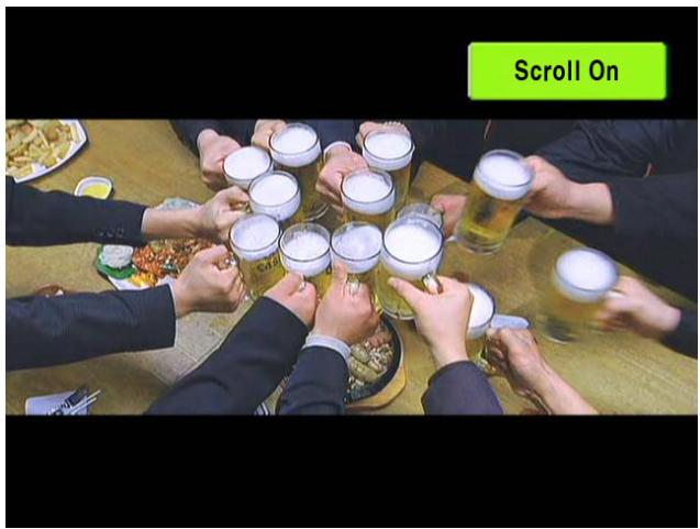 WE DIGITAL - Le bouton DEFILER lors de la lecture d'un film: Pour contrôle la position de l'écran - 1