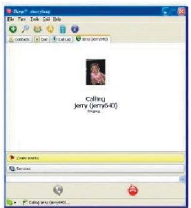 VIVANCO USB VOICE OVER IP TELEPHONE - Opnemen/bellen toets: - 3
