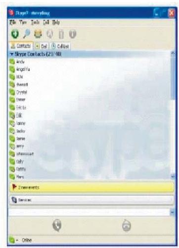 VIVANCO USB VOICE OVER IP TELEPHONE - Skype Call Button: - 2