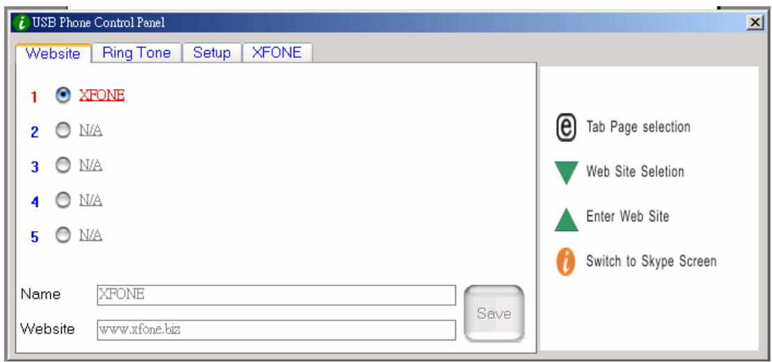 VIVANCO USB VOICE OVER IP TELEPHONE - Website Hotkey - 1