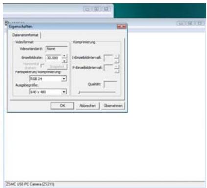 VIVANCO 22863 - Wybrać opcje filtra przechwytywania video – Video Capture Filter - 2
