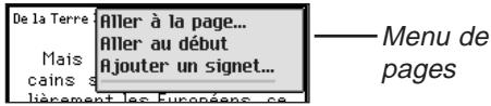 FRANKLIN EBM-901 - Menu de pages - 1