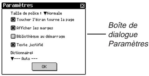 FRANKLIN EBM-901 - Pour changer les paramètres - 1