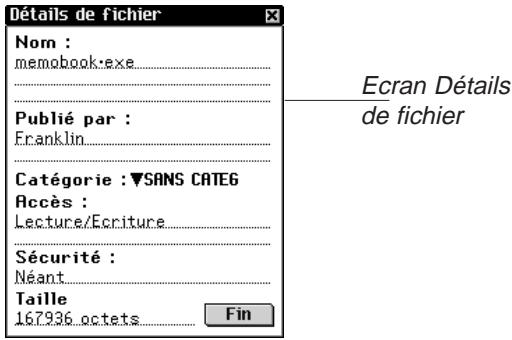 FRANKLIN EBM-901 - Catégération des programmes - 1