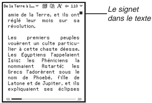 FRANKLIN EBM-901 - Pour utiliser les signets - 1