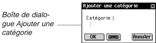 FRANKLIN EBM-901 - Création d'une nouvelle catégorie - 1
