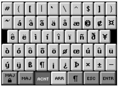 FRANKLIN EBM-901 - Clavier virtuel - 4