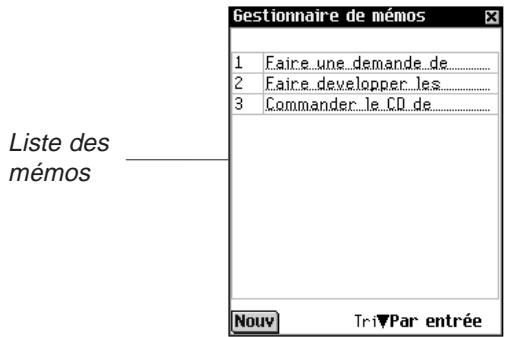 FRANKLIN EBM-901 - Modification des mémos - 1