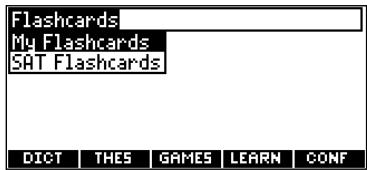 FRANKLIN MWD-1470 - Flashcards (cartes éclairs) - 1